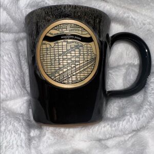 EUC Deneen Pottery Drip Glaze Mississippi River Mug